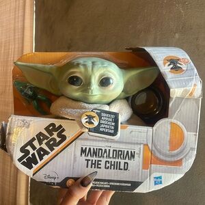 The Mandalorian the child talking plush